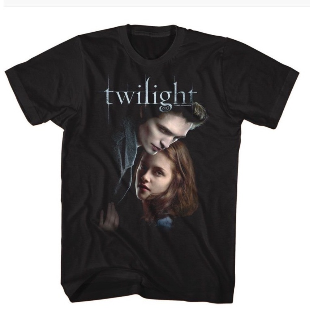 Twilight Graphic T-Shirt Women Large Black New With Tags